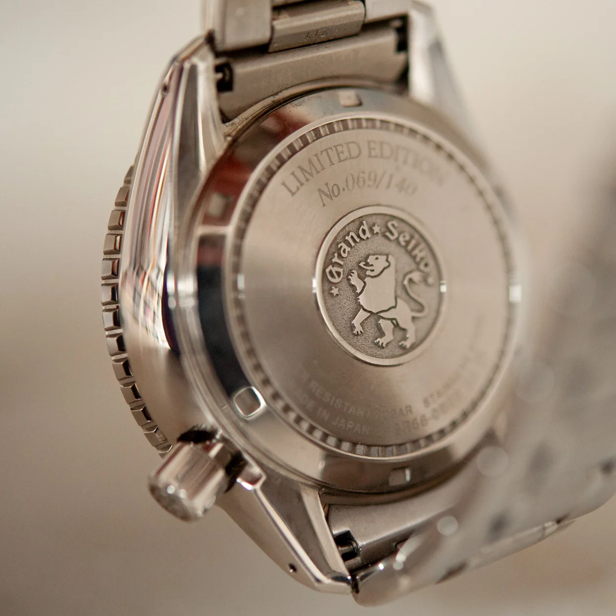 Grand Seiko Spring Drive GMT “Champagne Diamond” SBGE267G