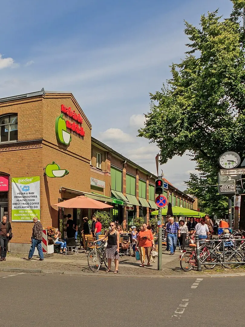 Marheinekeplatz Loppemarked