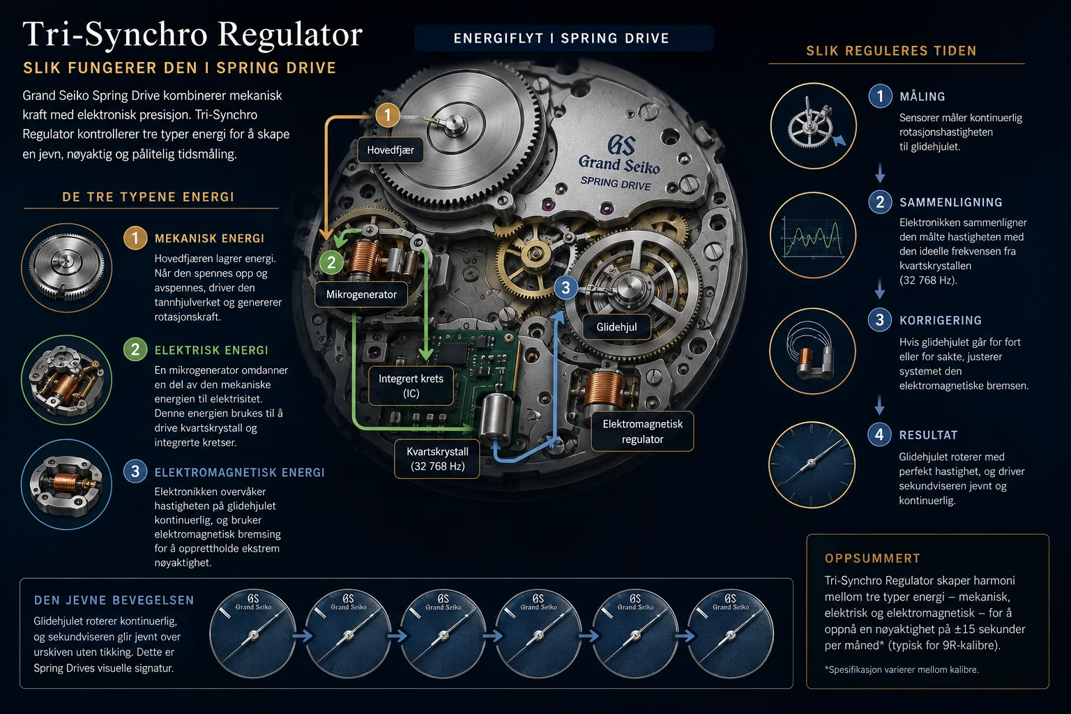 Tri-Synchro Regulator in a Grand Seiko Spring Drive