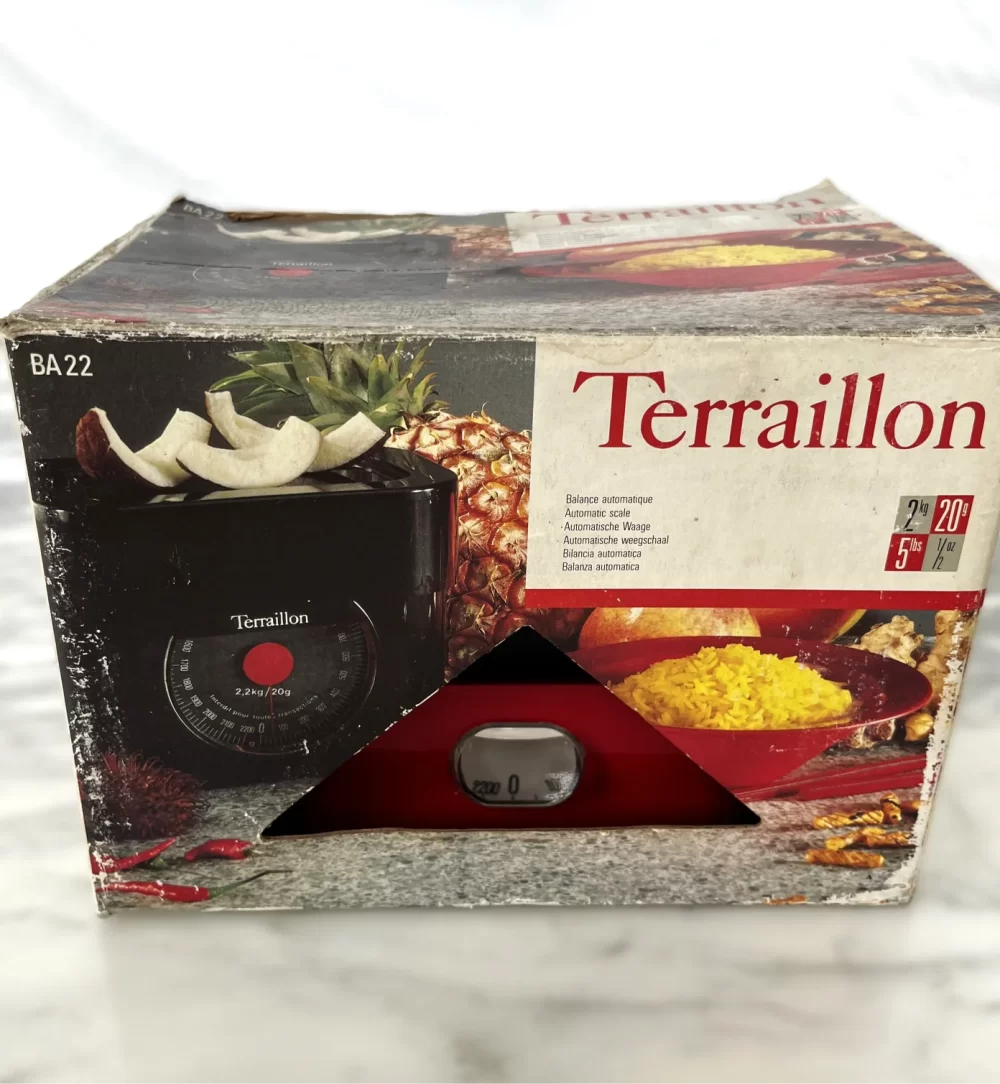 Retro kjøkkenvekt fra Terraillon