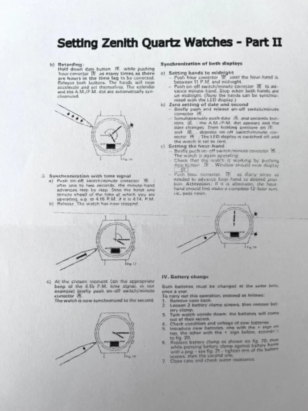 Zenith Time Command