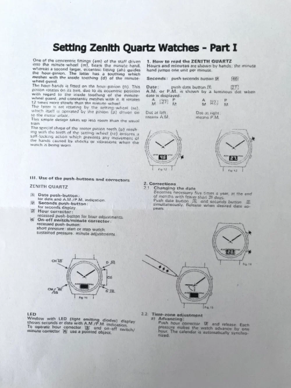 Zenith Time Command