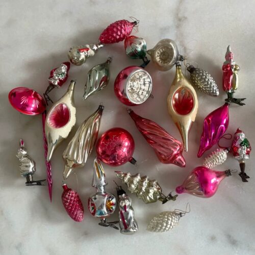 Patina Collector. Julenostalgi. Vintage julepynt i Mercury glass