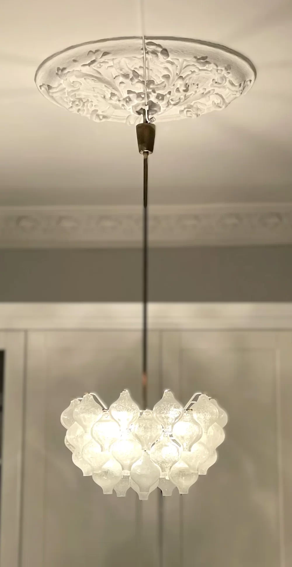 Kalmar Franken Tulipanglass taklampe