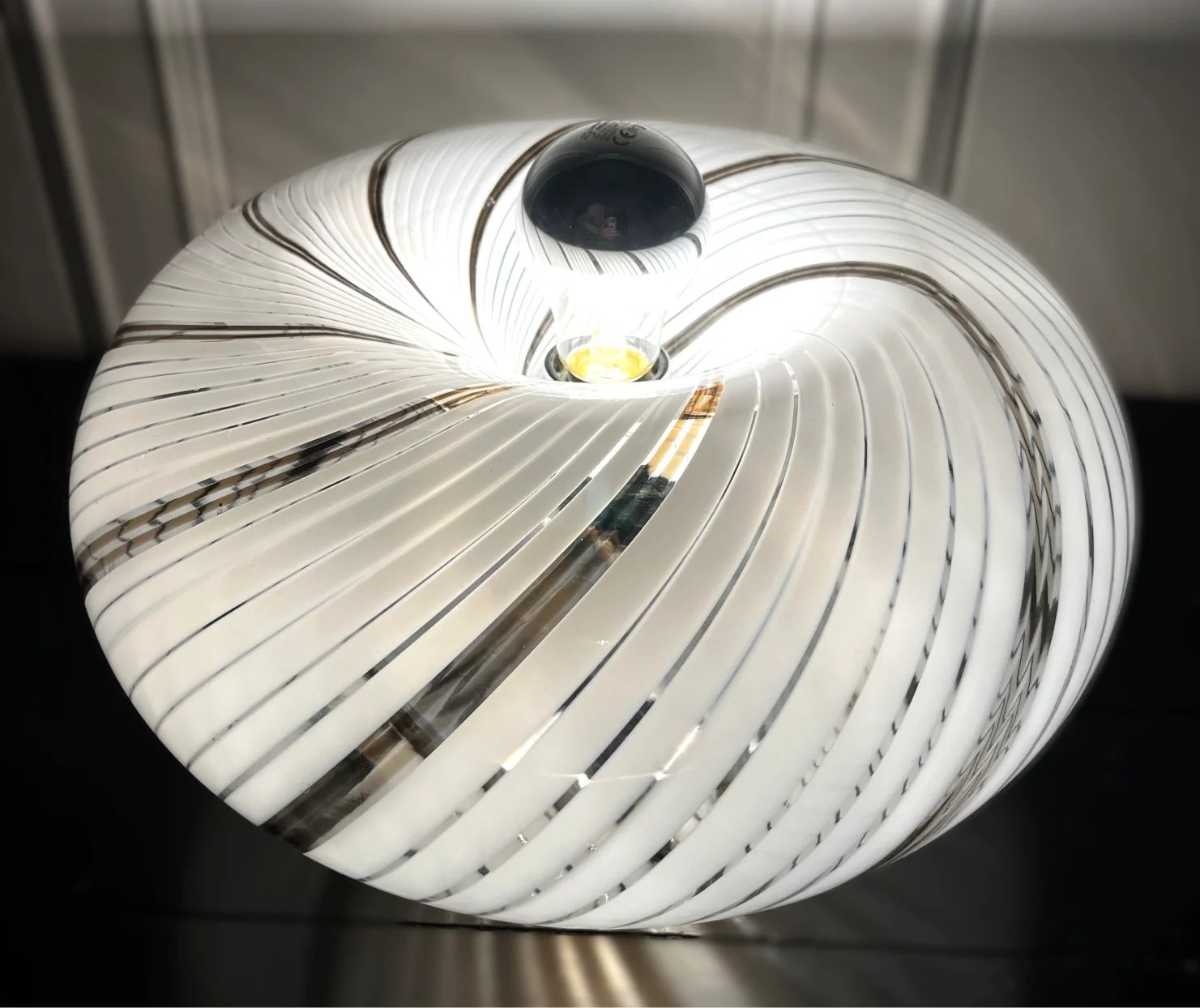 Vintage Murano bordlampe
