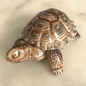 Wade Porselen-Skilpadde med original boks, ca 1950